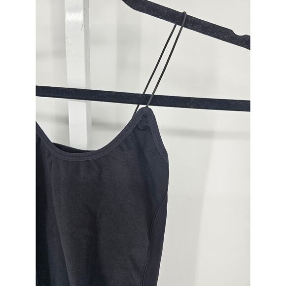 Llollo Girls Black Sleeveless Nylon Leotard Unitard Suit Size M/L - Picture 2 of 4